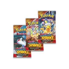 Surging Sparks 3 booster packs